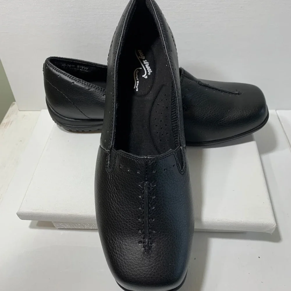 Easy street comfortable work shoes black 8ww